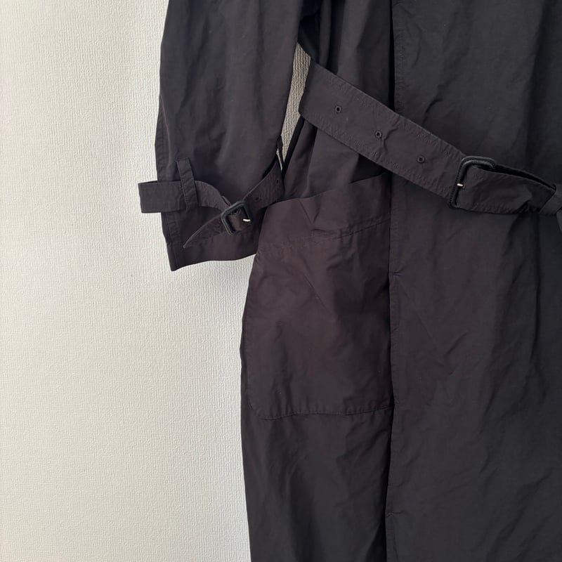 オールドマンズテーラー GARMENT DYE NO COLLAR TRENCH COAT