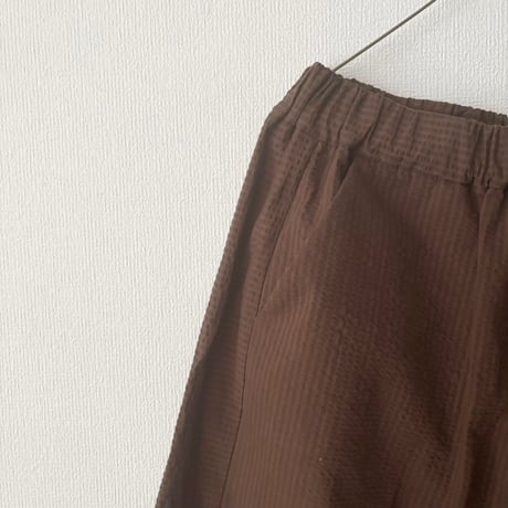 somewear clothing サッカーストライプ コクーンパンツ