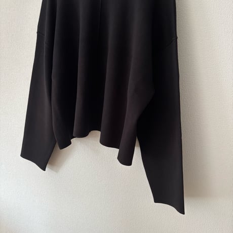 yuni  コットンスムース short knit pull over