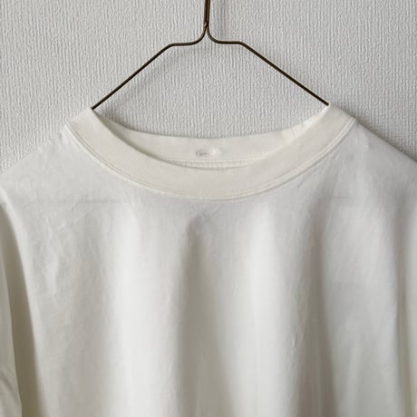 OUVERT KANDOU天竺 ロールアップスリーブ プルオーバー