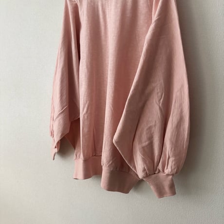 atelier naruse コットンスラブ バルーンカットソー