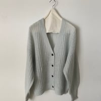 yuni wool Mohair Nylon カーディガン