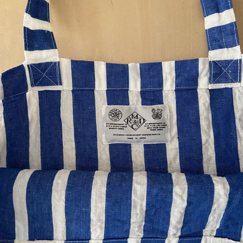 オールドマンズテーラー LETTERED BAG・Blue | itonowa Life ON オールドマンズテーラー LETTERED BAG・Blue | itonowa Life ON
