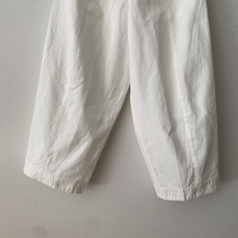 miho umezawa COTTON LINEN CANVAS コクーンパンツ | iton