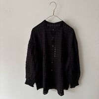 オールドマンズテーラー JACQUARD POLKA DOTS PULL OVER SHIRT