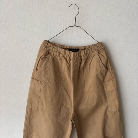 Hands of creation Organic Cottonネップウェザークロス イージーオーバルパンツ