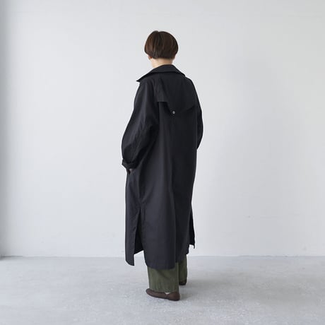 TISSU HIGH DENSITY EFFORTLESS TRENCH   チェック柄