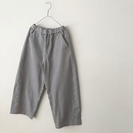 somewear clothing サッカーストライプ コクーンパンツ