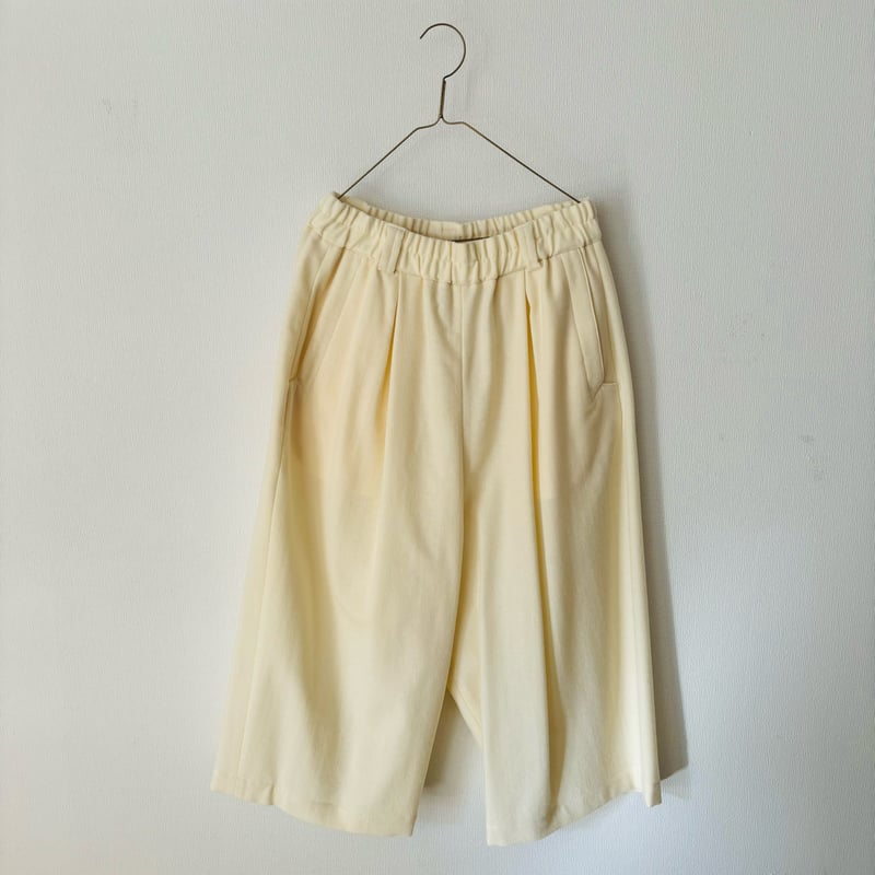 atelier naruse ウールフラノ ガウチョパンツ | itonowa Life ON