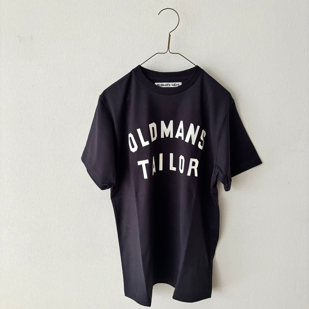 オールドマンズテーラー OMT RUBBER PRINT CREW NECK SHORT SL