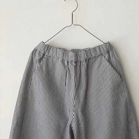 somewear clothing サッカーストライプ コクーンパンツ