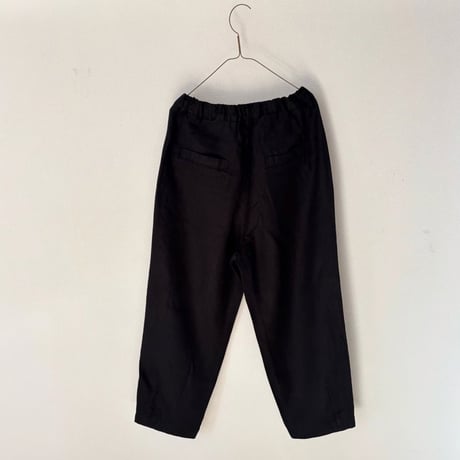 Hands of creation 40/- Twill Linen 起毛 ゆるオーバルパンツ