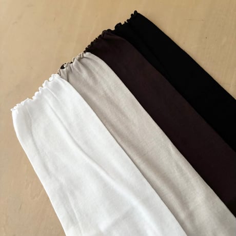 TISSU シアーハイツイストフライス クルーネックプルオーバー