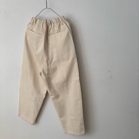 koton コットンウールツイル ease テーパードパンツ
