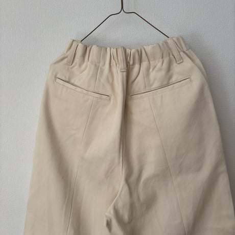 koton コットンウールツイル ease テーパードパンツ