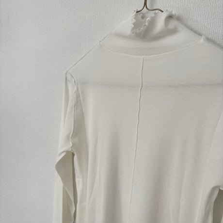 yuni 60/-強撚ストレッチフライス ハイネックプルオーバー