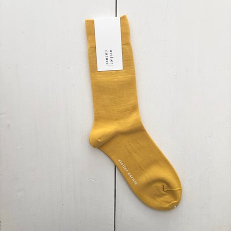 atelier naruse　merino wool  middle socks