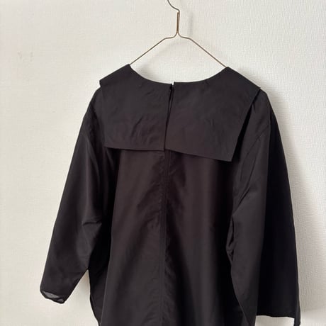 koton コットンシルクフラットカラーブラウス