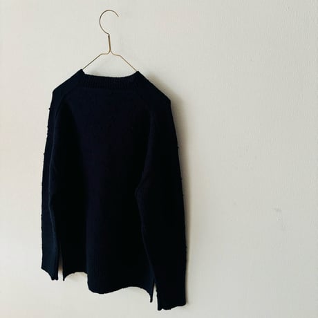 homspun  ウールノットヤーン プルオーバー