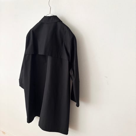 Hands of creation オーガニックコットン×RE 漁網ナイロンツイル撥水 ステンカラーコート