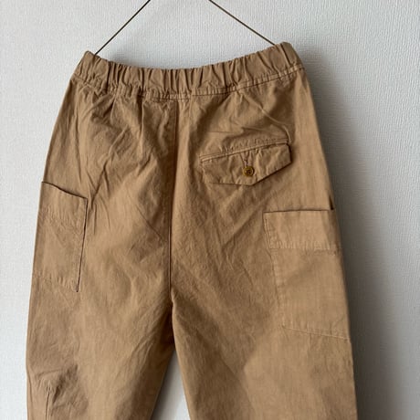 Hands of creation Organic Cottonネップウェザークロス イージーオーバルパンツ