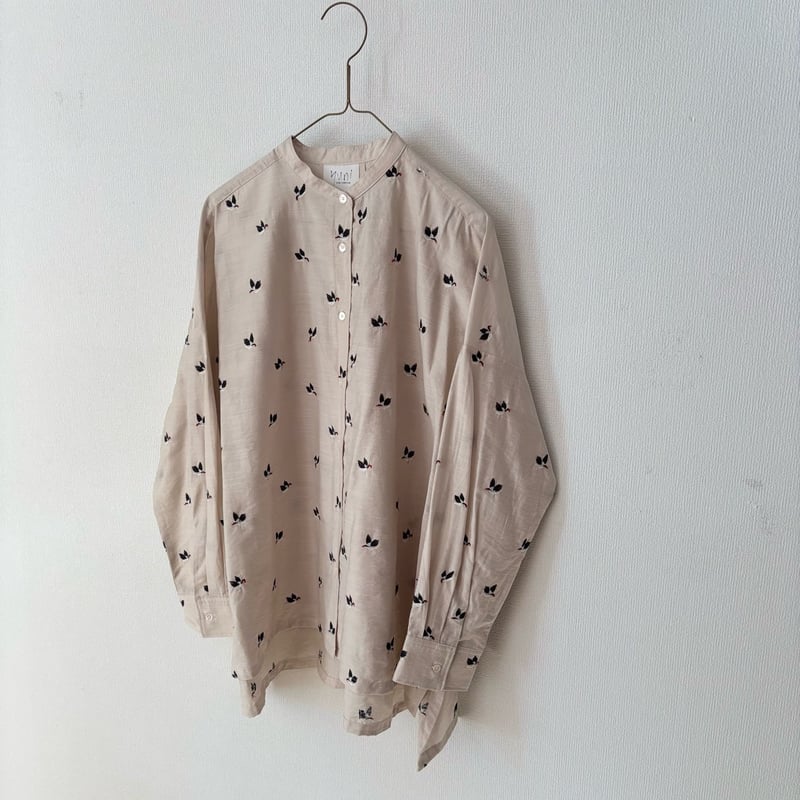 yuni バードエンブロイダリー ワイドブラウス | itonowa Life