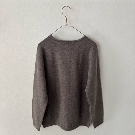 Hands of creation  ウールカシミヤ 7G求心 2way カーディガン