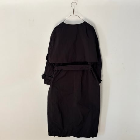 オールドマンズテーラー  GARMENT DYE NO COLLAR TRENCH COAT