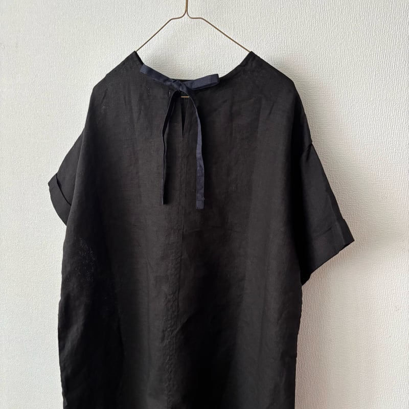 FOG LINEN WORK マーリア ワンピース・ブラック | itonowa Life