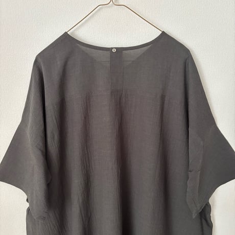 somewearclothing  Tワンピース 先染めボイルローン