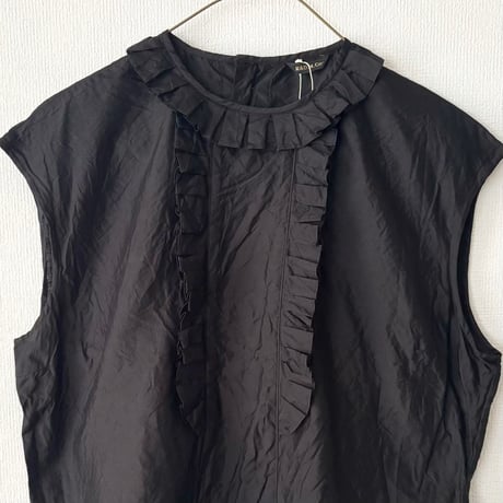 オールドマンズテーラー   PLANE SILK PLEATS ARRANGEMENT  BLOUSE