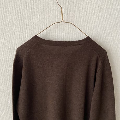 homspun 梳毛カーディガン