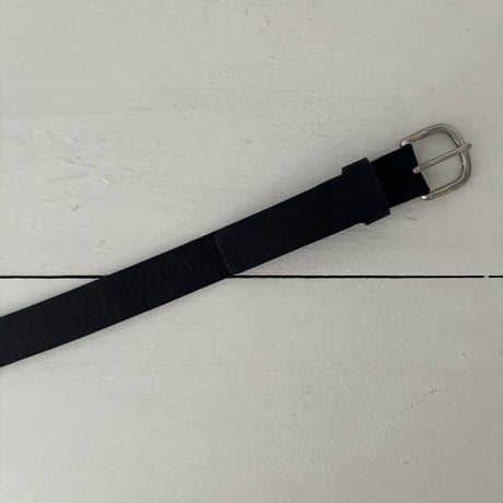 homspun レザーベルト・ブラック