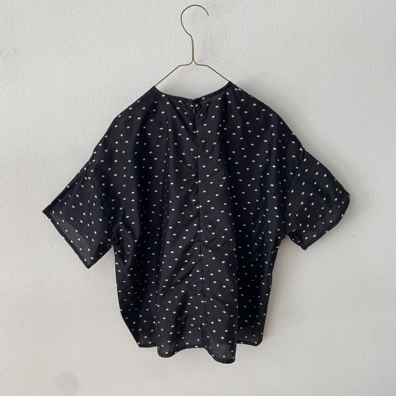オールドマンズテーラー DOTS PULL OVER SHIRT オールドマンズテーラー JACQUARD POLKA DOTS PULL OVER SHIRT