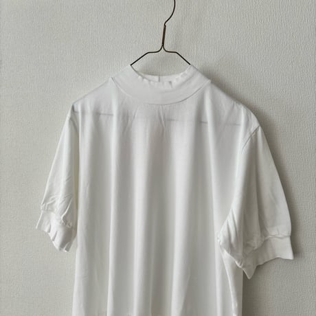 homspun 天竺ハイネック半袖ワンピース ・サラシ