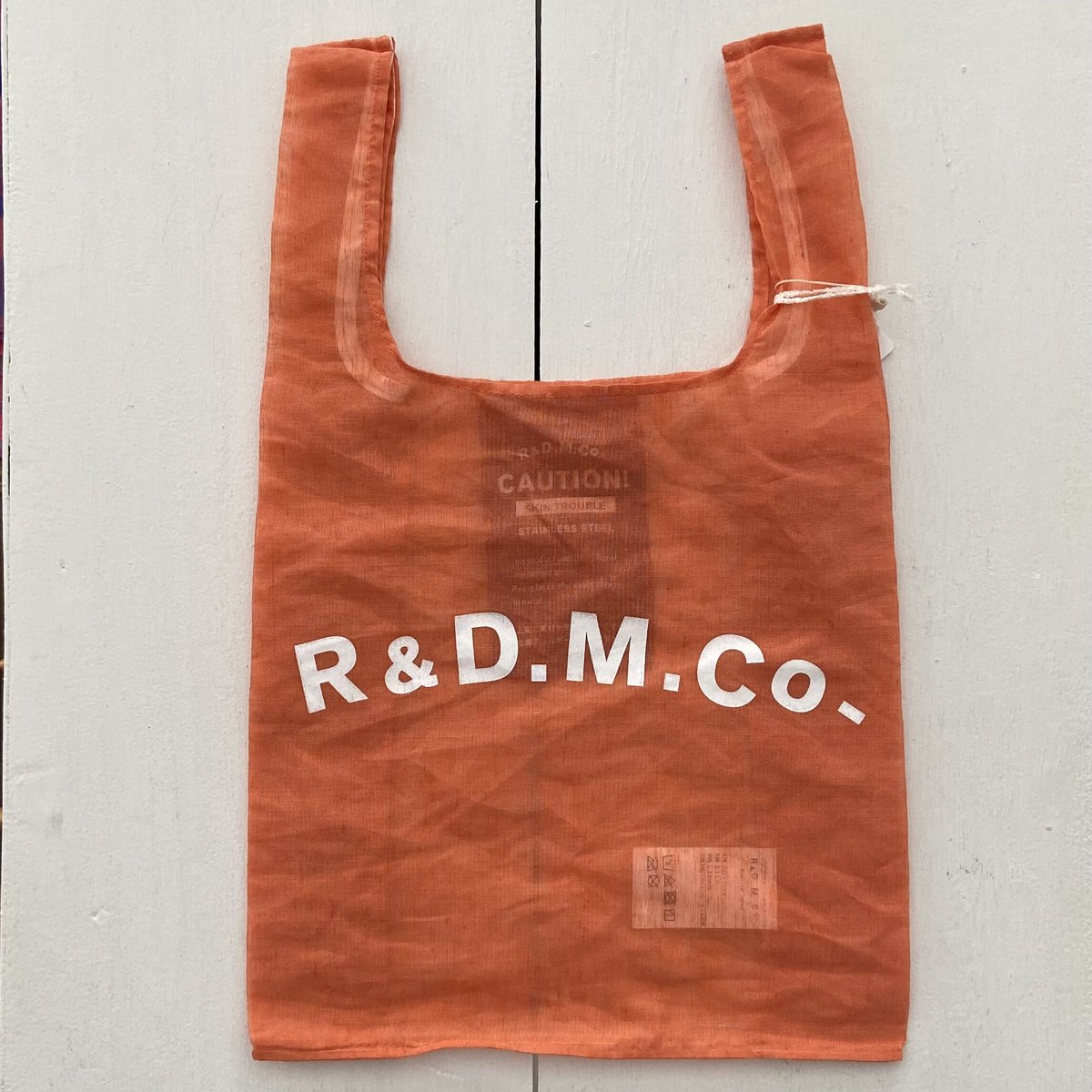 オールドマンズテーラー STEEL LINEN BAG オールドマンズテーラー STEEL LINEN SUPER BAG Coral | iton
