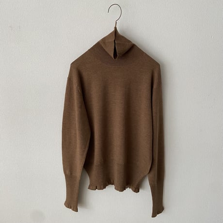 homspun 梳毛タートル