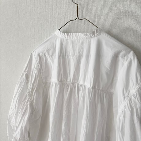 homspun 80/1  パフスリーブブラウス