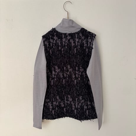 qiri   mineral reversible vest ・クロ