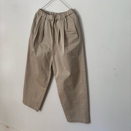 raha   gabardine tuck easy pants