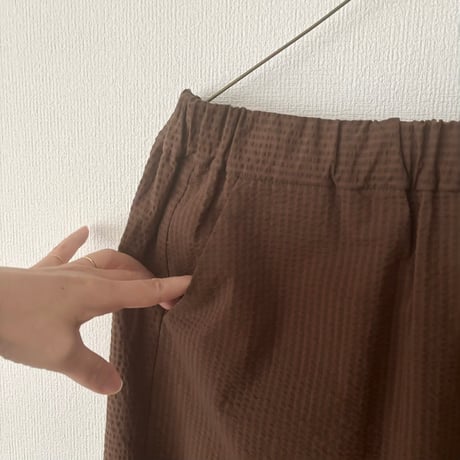 somewearclothing サッカーストライプ コクーンスカート