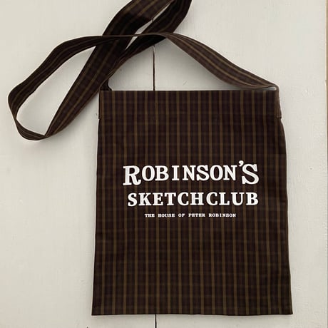オールドマンズテーラー ROBINSON'S CHECK  ONE SHOULDER BAG