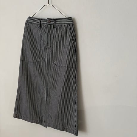 Hands of creation  CLASSICヒッコリーデニムタイトスカート