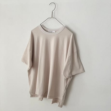 NATURAL LAUNDRY　ツイストニット ワイドT
