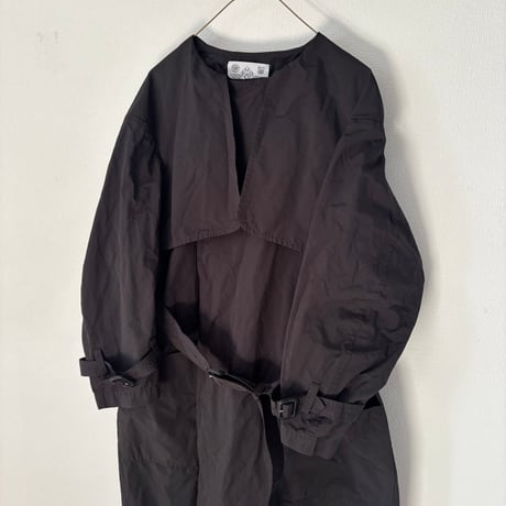 オールドマンズテーラー  GARMENT DYE NO COLLAR TRENCH COAT