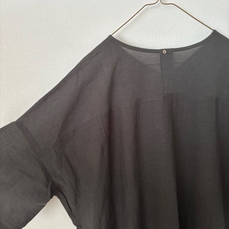 somewearclothing  Tワンピース 先染めボイルローン