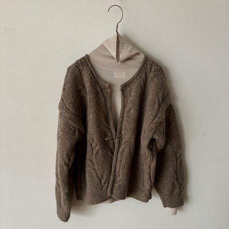 シャーリーテンプル 歯がゆい ヨークフリル はしごリボン ニット  