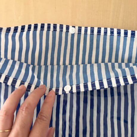 オールドマンズテーラー CANDY STRIPE ROLL UP BAG