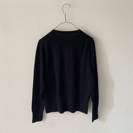 homspun ソフトコンパクトヤーン クルーネックカーディガン