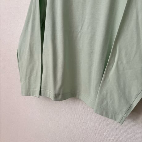 atelier naruse cotton high neck cut&sew(long sleeve)